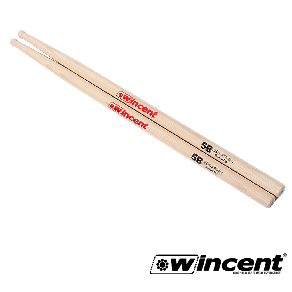 윈센트 Wincent W-5BRT 라운드팁 5B 드럼스틱